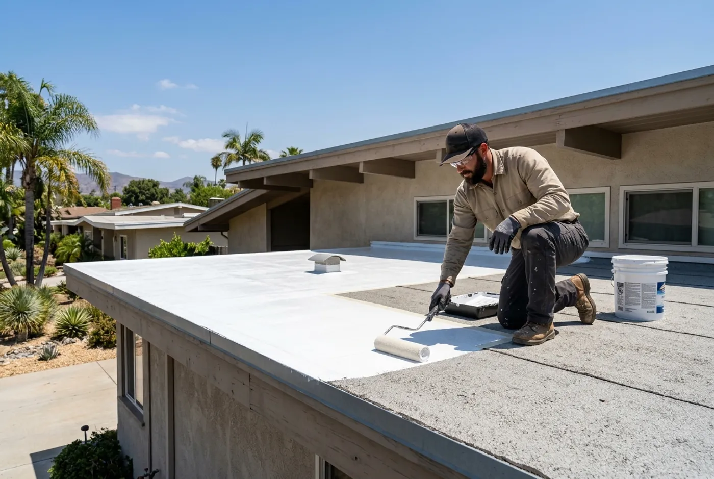 Flat & Low-Slope Roofing — Crown Roofing & Repairs