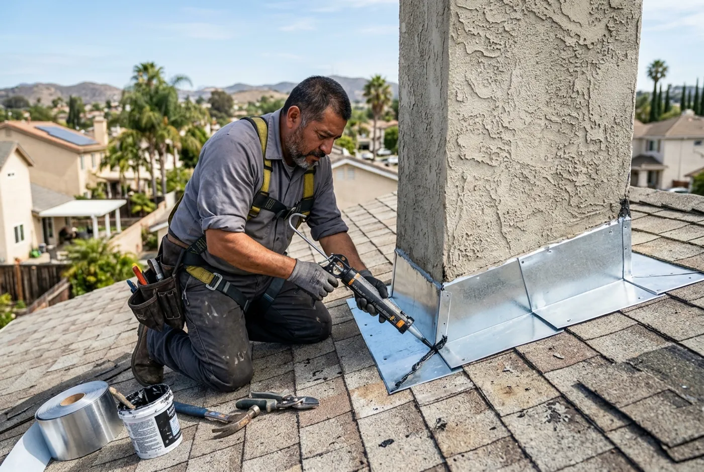 Roof Leak Repair — Crown Roofing & Repairs